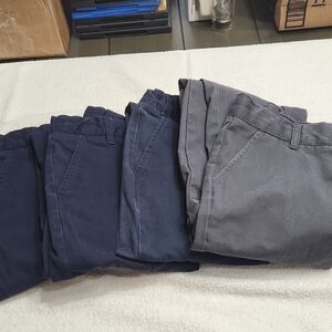 4 Pair Size 12 Uniform Pants